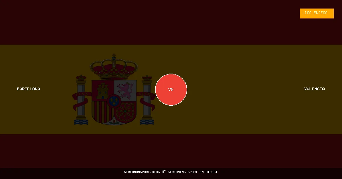 Barcelona vs Valencia — Liga Endesa
