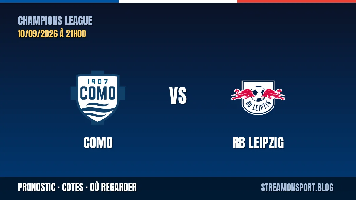 Como - RB Leipzig — Champions League, pronostic et cotes