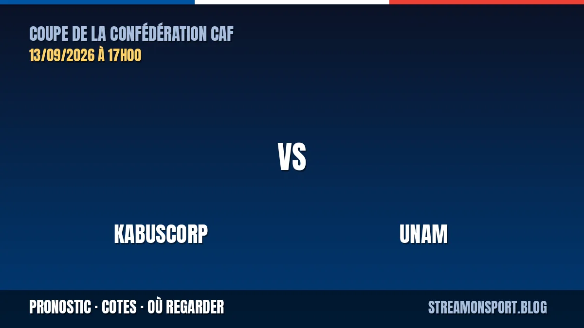 Kabuscorp - UNAM — Coupe de la Confédération CAF, pronostic et cotes