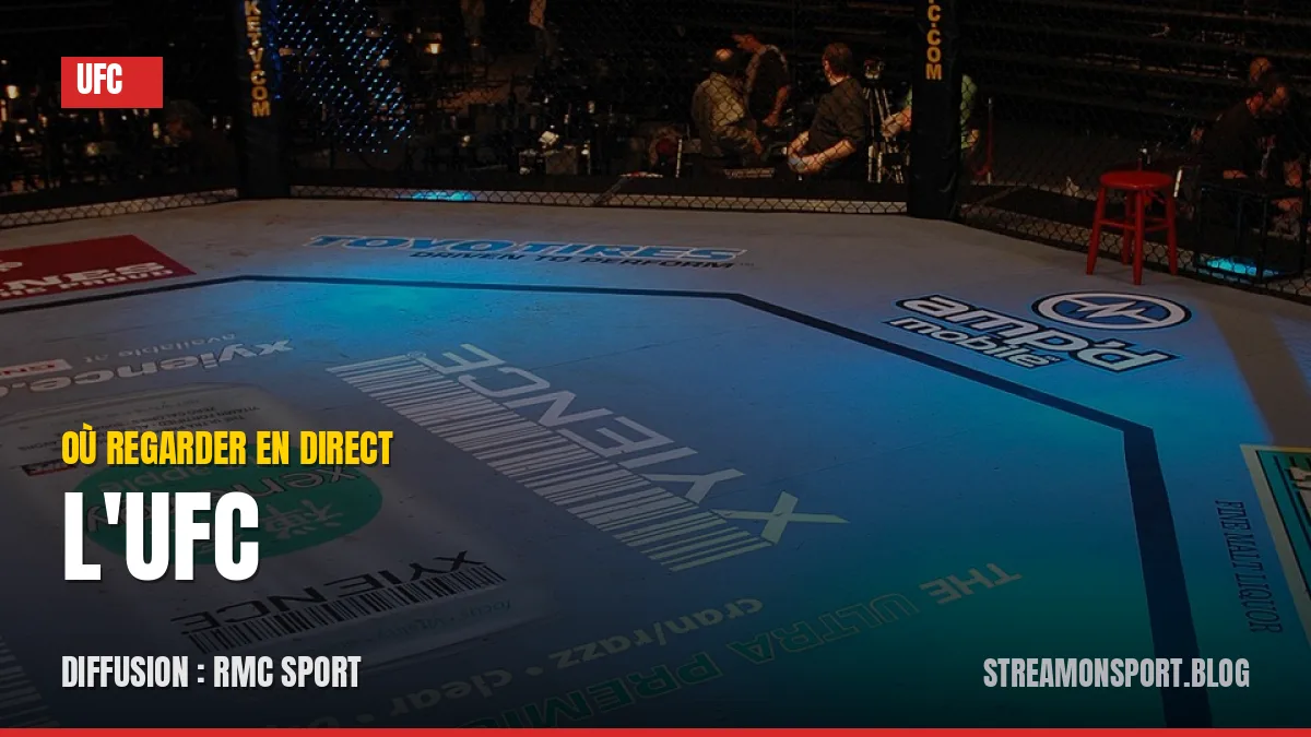 Où regarder l'UFC en direct — octogone UFC